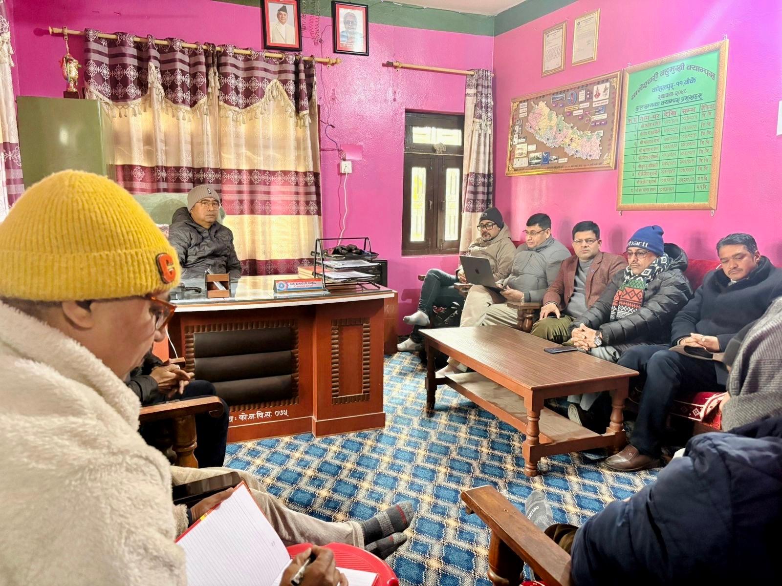 अनुगमन तथा छलफल सम्पन्न