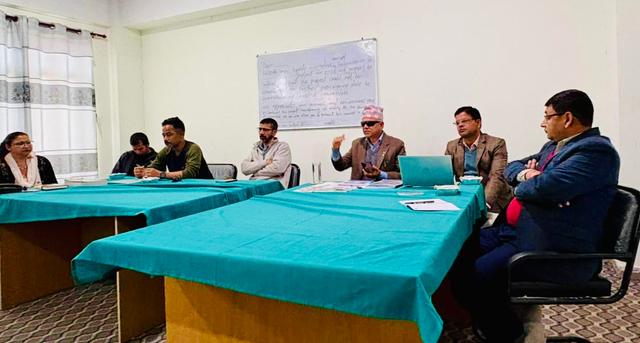 लेखा व्यवस्थापन सुदृढीकरणका लागि शेयरिङ बैठक सम्पन्न